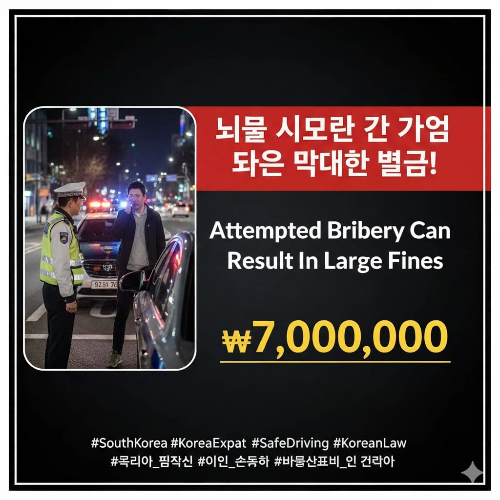 কোরিয়ায় ভুল করেও যা করবেন না: ১০ লাখের 'ঘুষ' দিতে গিয়ে ৭০ লাখের জরিমানা!